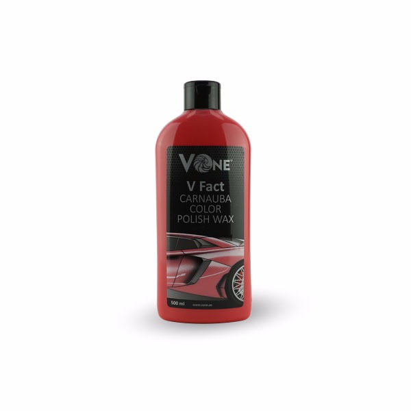 V Fact Carnauba Polish Wax 500ml