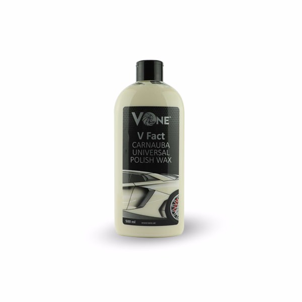 V Fact Carnauba Polish Wax 500ml